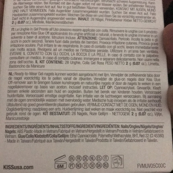 🆕🌻BNIB!Kiss Nails Spring 2021 Collection Daisy/Floral Nails!M Length! 🌻 - Picture 7 of 8